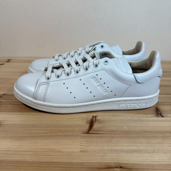 Adidas Stan Smith Lux Casual Leather shoes Mens 7 Women\'s 8 Crystal White IH2451